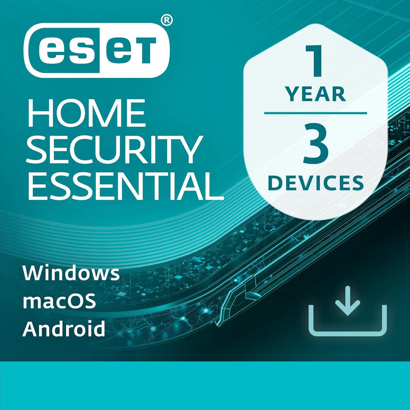 ESET HOME Security Essential, 3 Device, 1 Year - Download Version