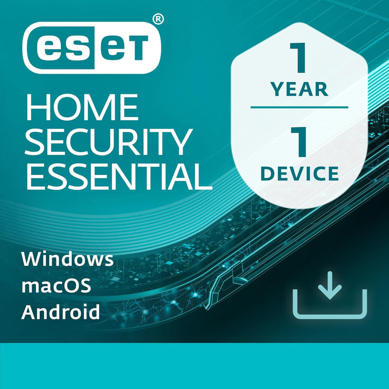 ESET HOME Security Essential, 1 Device, 1 Year - Download Version