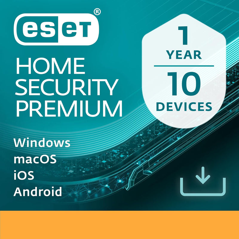 ESET HOME Security Premium, 10 Devices, 1 Year - Download Version