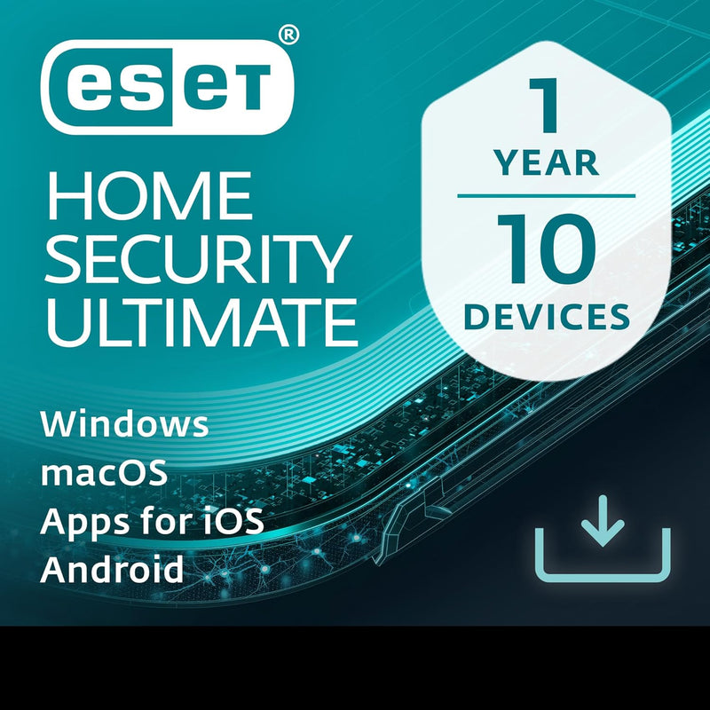 ESET HOME Security Ultimate 2024 10 Devices, 1 Year - Download Version